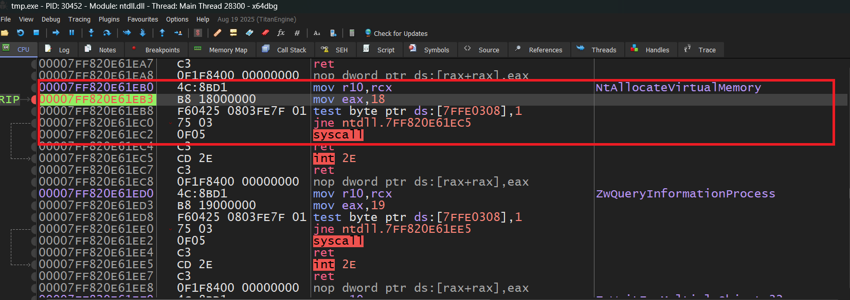 Read more about the article Indirect Syscall